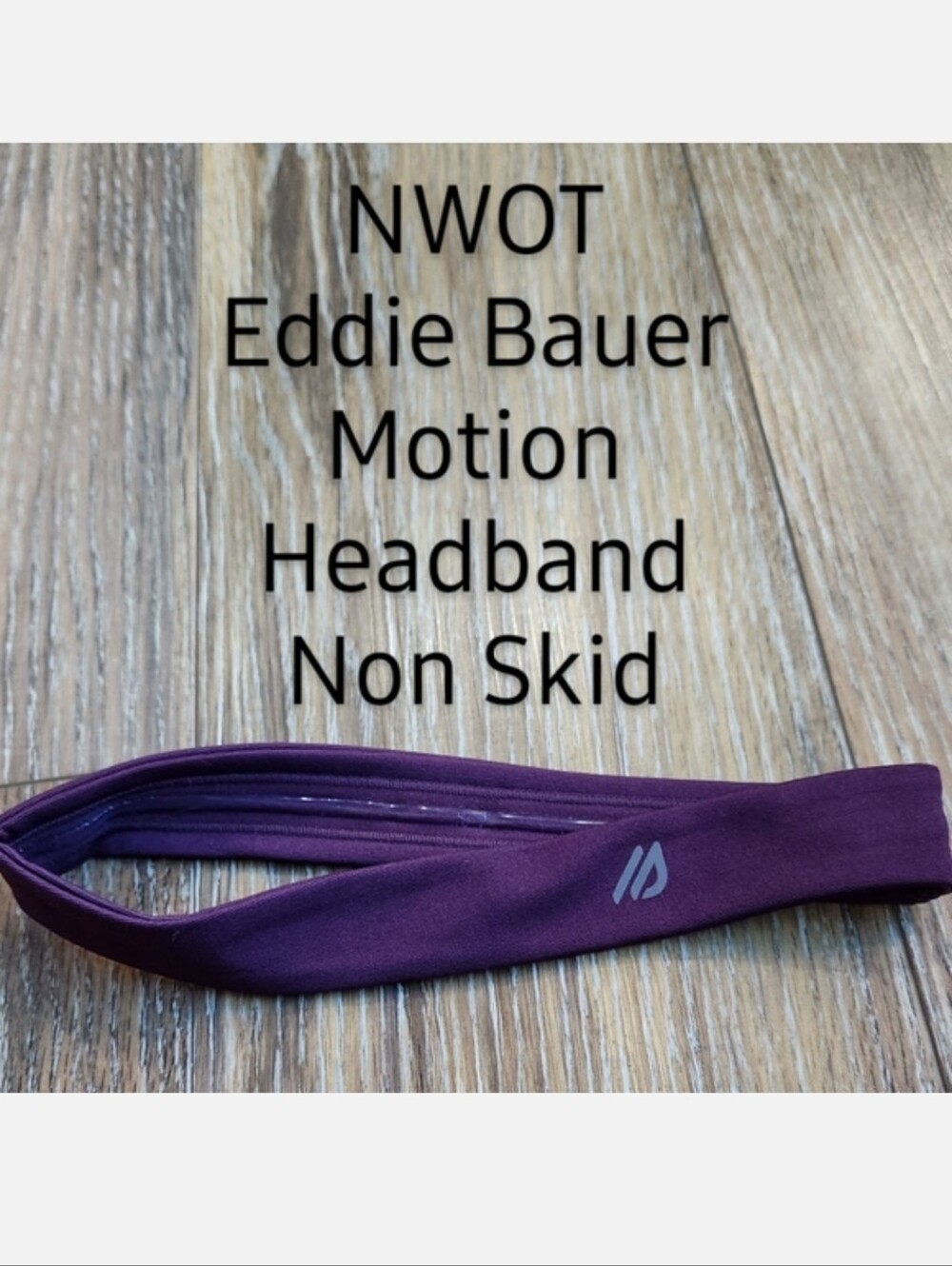 NWOT Eddie Bauer Motion Headband Non Skid Deep Purple